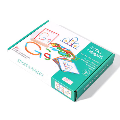 Children's Logic Puzzle Ring Game