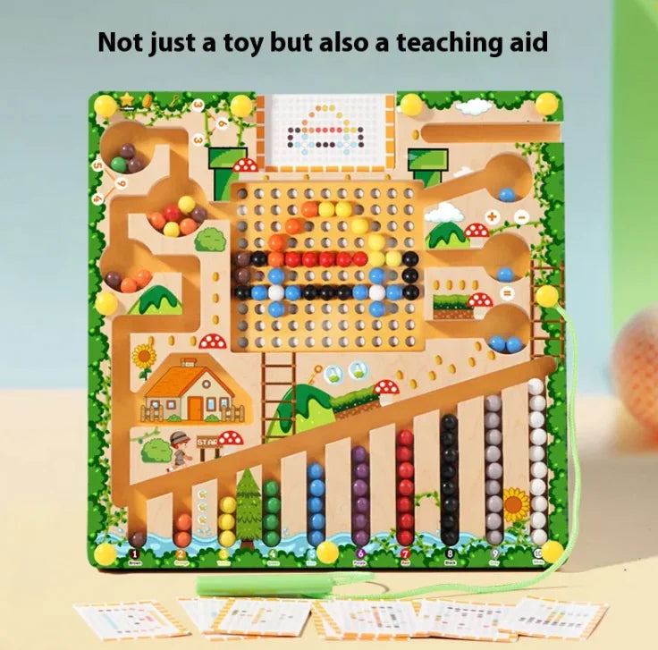 Digital Maze Wooden Puzzle